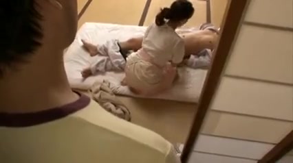 Awesome Japanese Porn - Awesome Japanese milf gets harassed during massage